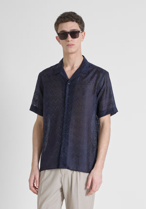 CAMISA REGULAR STRAIGHT FIT «HONOLULU» DE MEZCLA DE LYOCELL