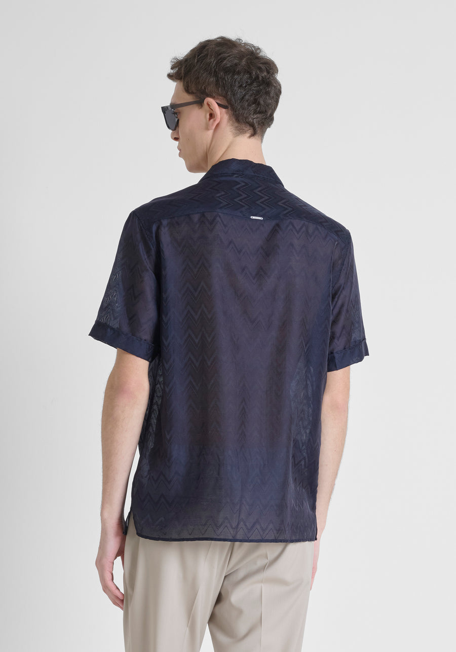 CAMISA REGULAR STRAIGHT FIT «HONOLULU» DE MEZCLA DE LYOCELL