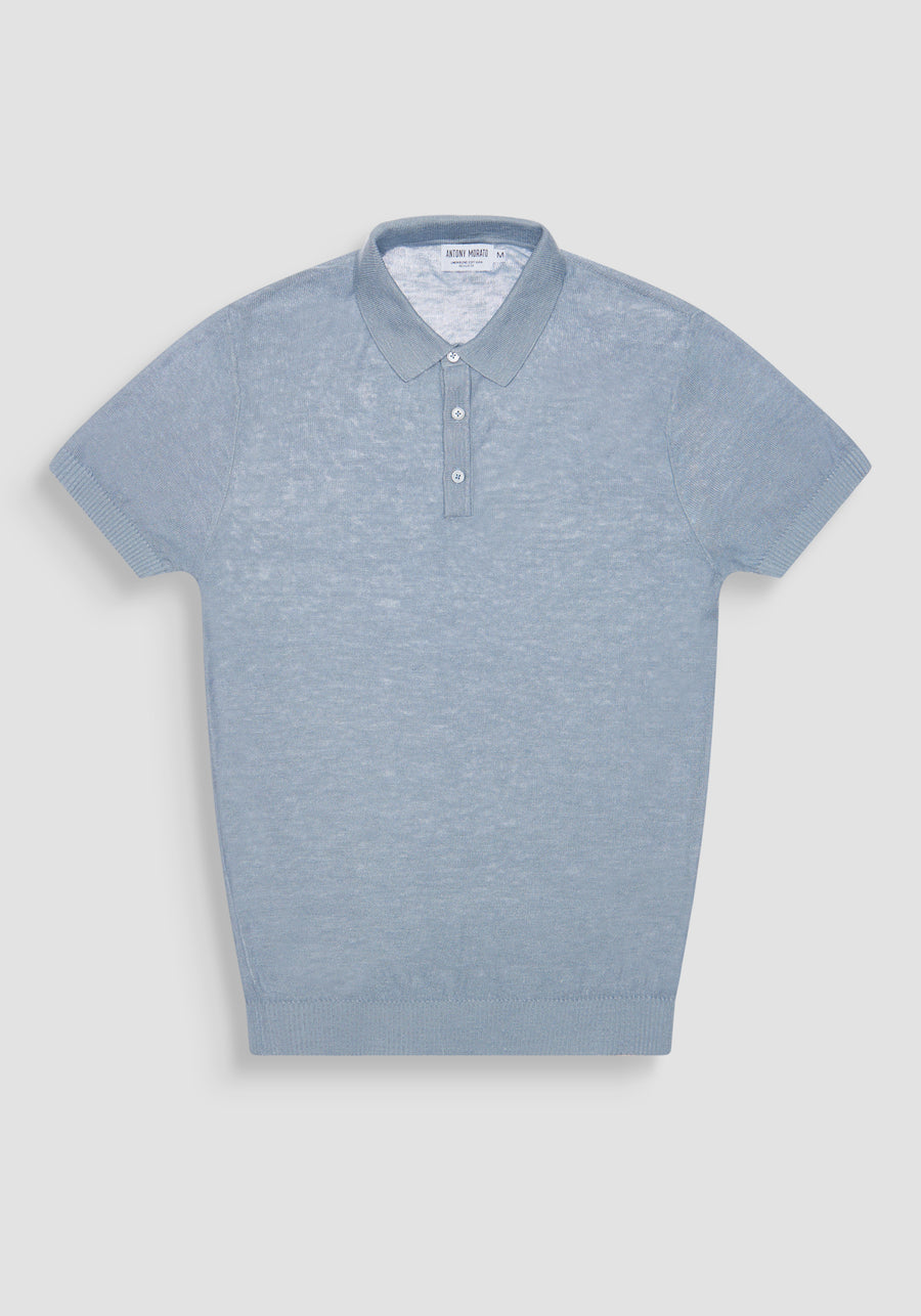 JERSEY REGULAR FIT EN MEZCLA DE LINO DE HILO SUAVE