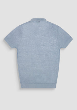 JERSEY REGULAR FIT EN MEZCLA DE LINO DE HILO SUAVE