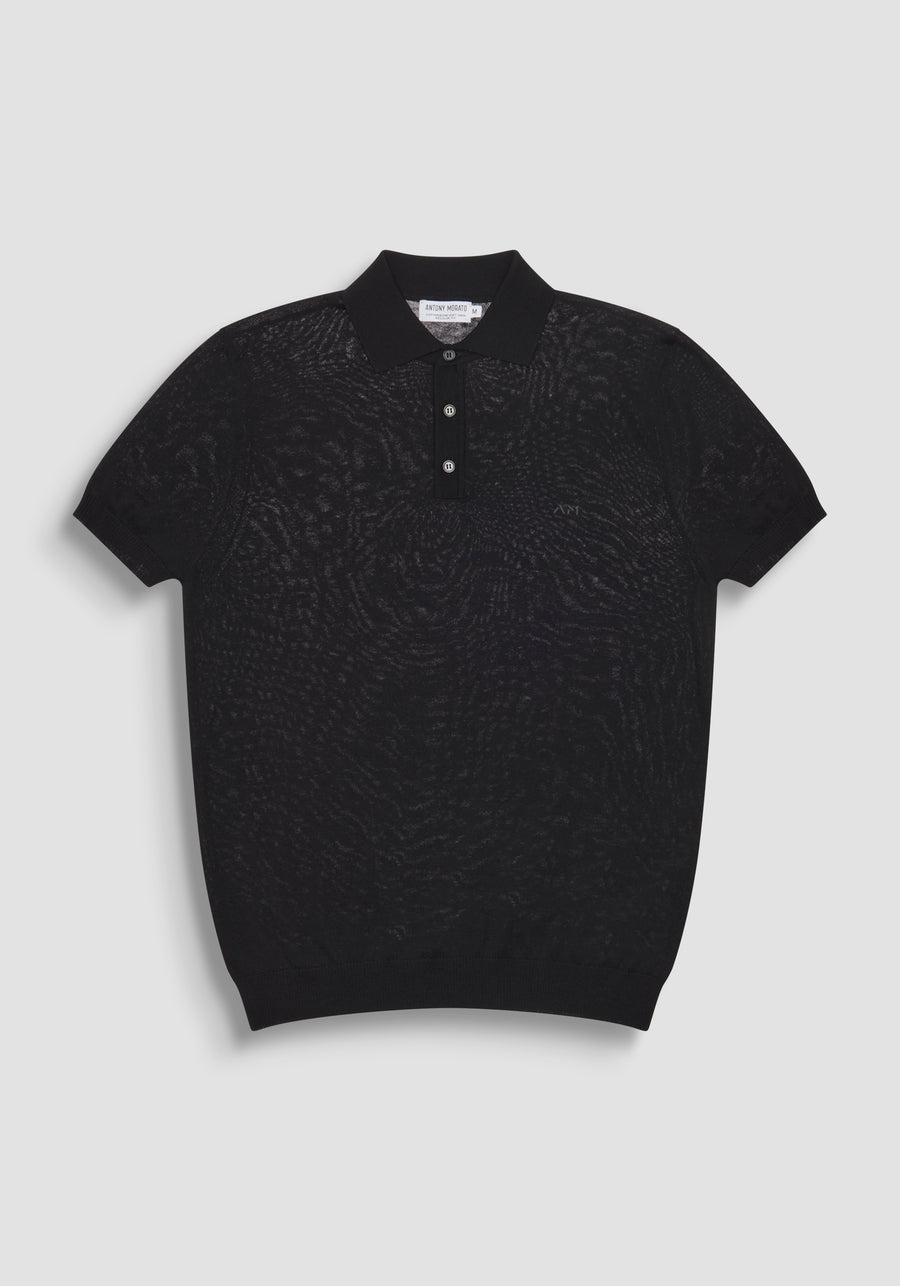 JERSEY REGULAR FIT EN MEZCLA DE ALGODÓN CON LOGO ESTAMPADO