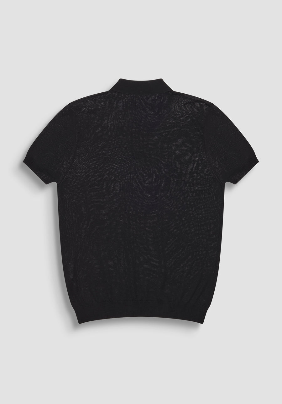 JERSEY REGULAR FIT EN MEZCLA DE ALGODÓN CON LOGO ESTAMPADO
