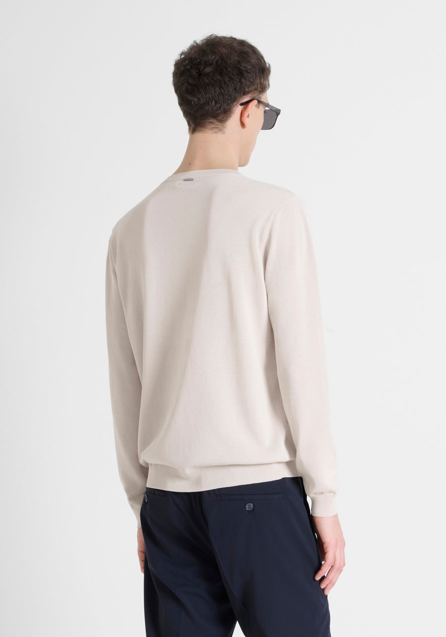 JERSEY SLIM FIT DE TEJIDO MIXTO DE VISCOSA
