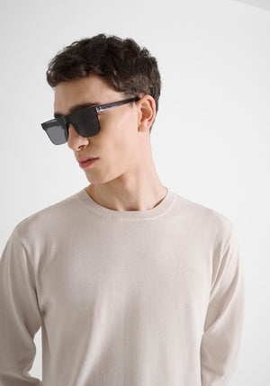 JERSEY SLIM FIT DE TEJIDO MIXTO DE VISCOSA