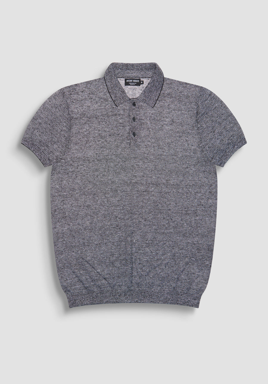JERSEY REGULAR FIT EN MEZCLA DE LINO